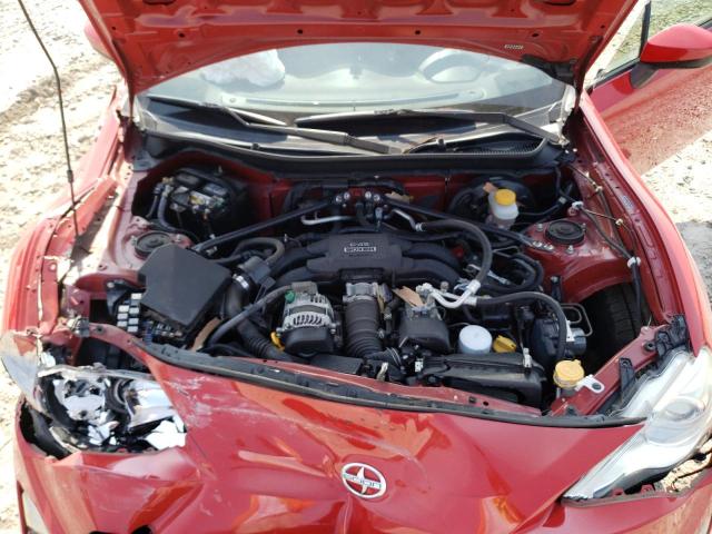 JF1ZNAA13F8704280 - 2015 TOYOTA SCION FR-S 红色 照片 11