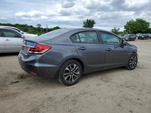 19XFB2F95DE287161 - 2013 HONDA CIVIC EXL GRAY photo 3