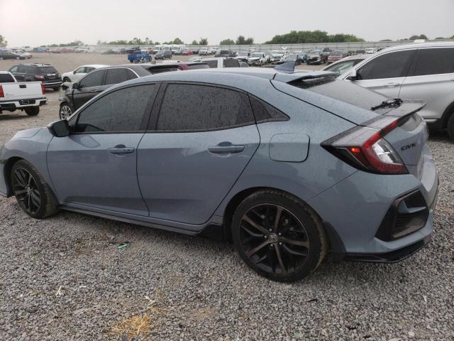 SHHFK7H45MU206201 - 2021 HONDA CIVIC SPORT ლურჯი ფოტო 2