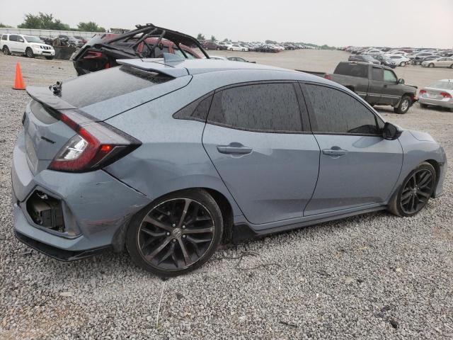 SHHFK7H45MU206201 - 2021 HONDA CIVIC SPORT ლურჯი ფოტო 3