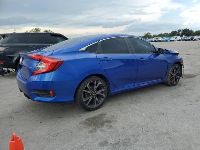 2HGFC2F88LH551899 - 2020 HONDA CIVIC SPORT 蓝色 照片 3