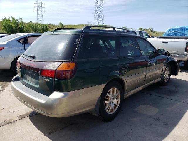 4S3BH806827653772 - 2002 SUBARU LEGACY OUTBACK H6 3.0 LL BEAN TWO TONE photo 3