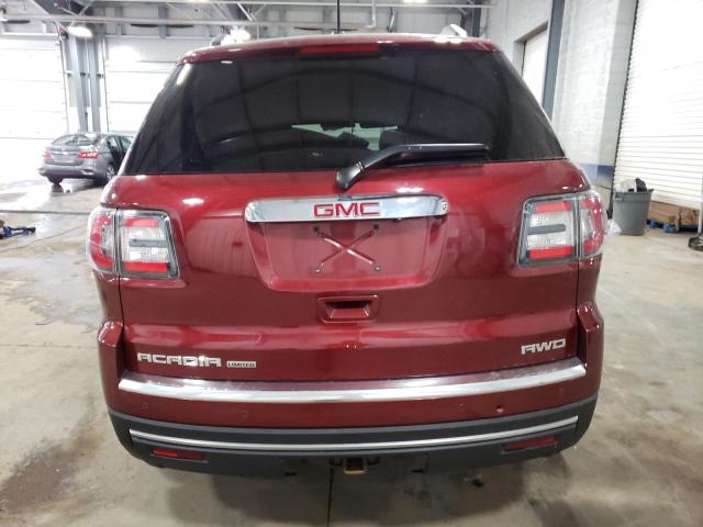 1GKKVSKD2HJ208297 - 2017 GMC ACADIA LIM SLT-2 RED photo 6