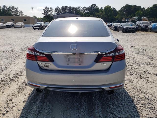 1HGCR3F80GA025360 - 2016 HONDA ACCORD EXL SILVER photo 6