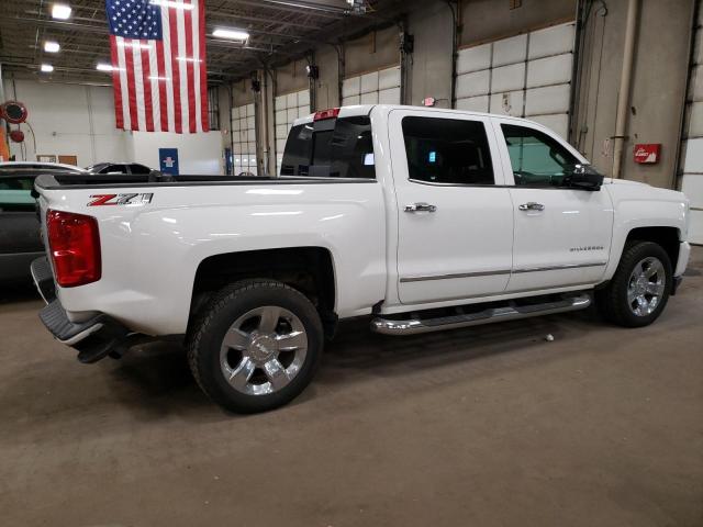 3GCUKSEC3JG219364 - 2018 CHEVROLET SILVER1500 K1500 LTZ WHITE photo 3