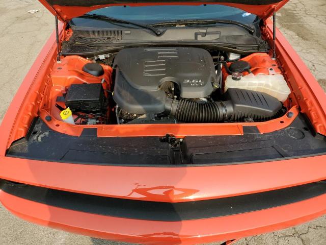 2C3CDZKG0LH130834 - 2020 DODGE CHALLENGER GT ORANGE photo 11