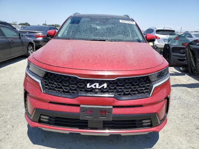 KNDRMDLH1N5088636 - 2022 KIA SORENTO SX PRESTIGE RED photo 5