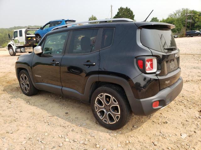 ZACCJADTXGPC60902 - 2016 JEEP RENEGADE LIMITED BLACK photo 2