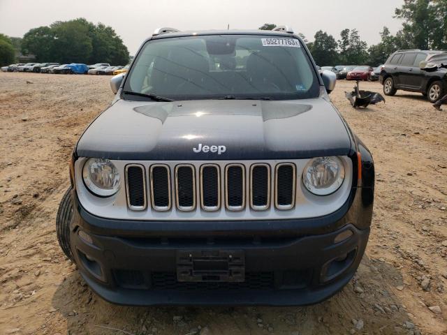 ZACCJADTXGPC60902 - 2016 JEEP RENEGADE LIMITED BLACK photo 5