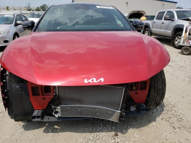 KNDC44LA1N5026761 - 2022 KIA EV6 GT LINE RED photo 5