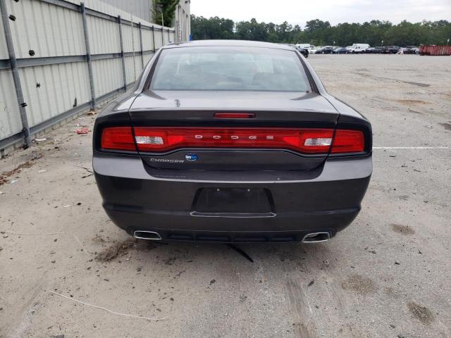 2C3CDXBG2EH324188 - 2014 DODGE CHARGER SE GRAY photo 6