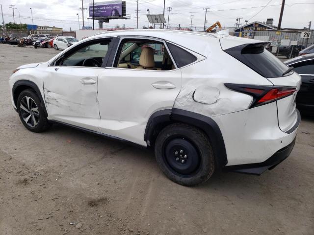 JTJBJRBZ2K2124247 - 2019 LEXUS NX 300H WHITE photo 2