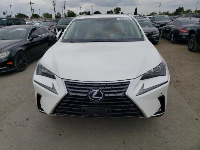 JTJBJRBZ2K2124247 - 2019 LEXUS NX 300H WHITE photo 5