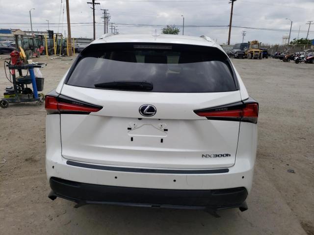 JTJBJRBZ2K2124247 - 2019 LEXUS NX 300H WHITE photo 6