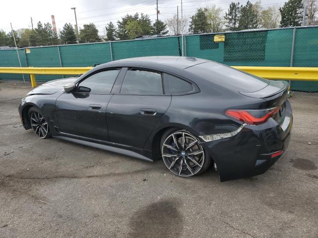WBA13AW08NFM18168 - 2022 BMW M440XI GRAN COUPE BLACK photo 2