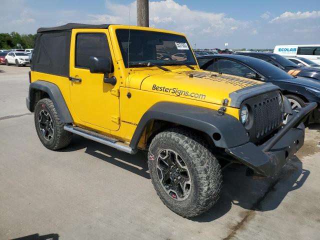 1C4AJWAG6FL702797 - 2015 JEEP WRANGLER SPORT YELLOW photo 4