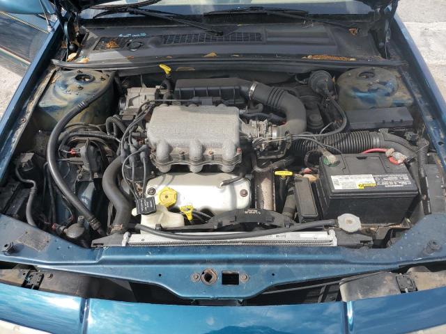 1C3EU4538SF517006 - 1995 CHRYSLER LEBARON GTC Теңіз түсті фото 11