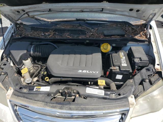 2C4RC1BG8ER272839 - 2014 CHRYSLER TOWN & COU TOURING WHITE photo 11