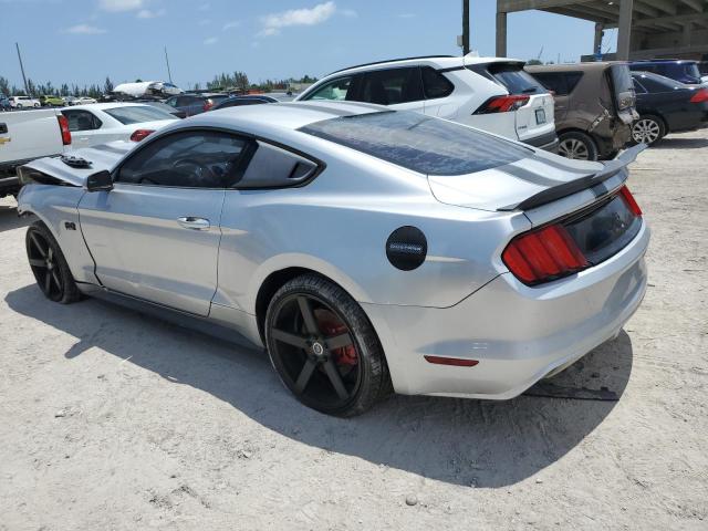 1FA6P8CF2F5423510 - 2015 FORD MUSTANG GT SILVER photo 2