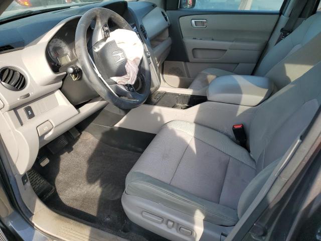 5FNYF4H44DB005919 - 2013 HONDA PILOT EX GRAY photo 7
