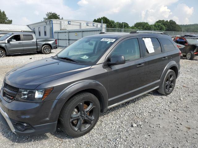 3C4PDCGG0JT475546 - 2018 DODGE JOURNEY CROSSROAD GRAY photo 1