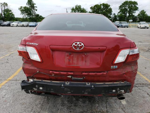 4T1BB46KX9U077835 - 2009 TOYOTA CAMRY HYBRID RED photo 6