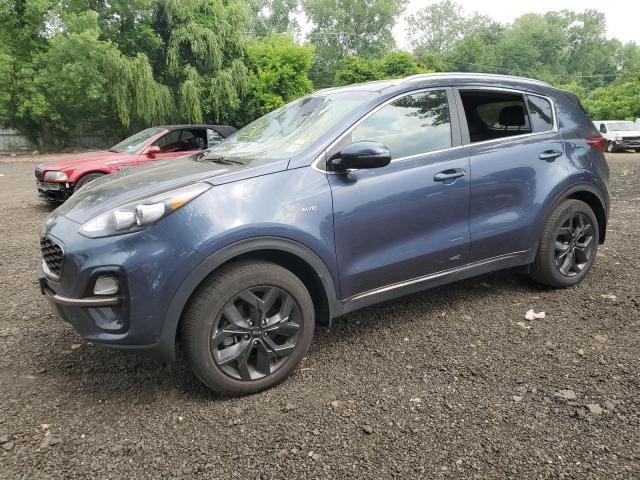 KNDP6CACXM7851002 - 2021 KIA SPORTAGE S BLUE photo 1