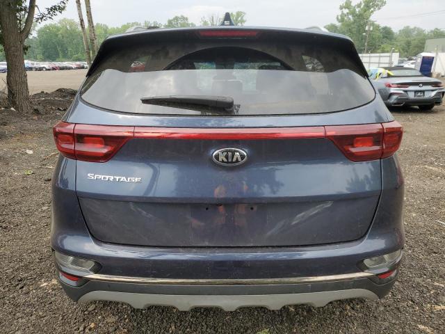 KNDP6CACXM7851002 - 2021 KIA SPORTAGE S BLUE photo 6