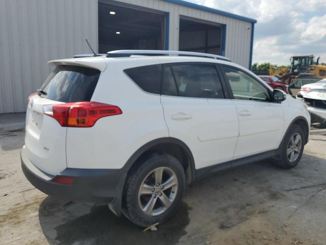 JTMWFREV0FD062937 - 2015 TOYOTA RAV4 XLE WHITE photo 3