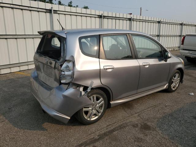 JHMGD37637S054467 - 2007 HONDA FIT S SILVER photo 3