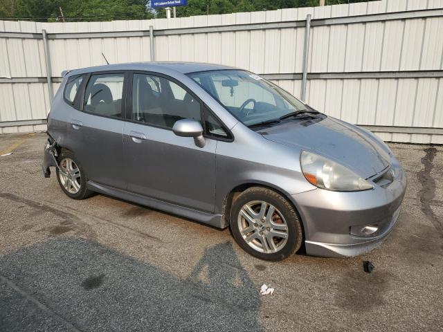 JHMGD37637S054467 - 2007 HONDA FIT S 银色 照片 4