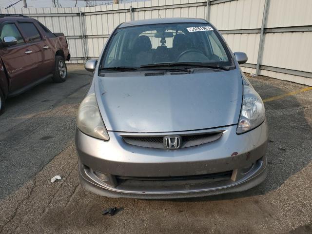 JHMGD37637S054467 - 2007 HONDA FIT S 银色 照片 5