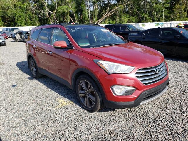 KM8SR4HF0EU040444 - 2014 HYUNDAI SANTA FE GLS RED photo 4