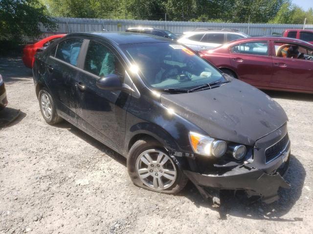 1G1JB5SH1C4110947 - 2012 CHEVROLET SONIC LS 黑色 照片 4