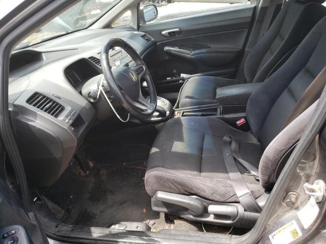 19XFA1F63BE043721 - 2011 HONDA CIVIC LX-S Gris photo 7