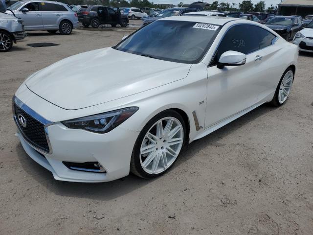 JN1EV7EK4HM362110 - 2017 INFINITI Q60 PREMIUM WHITE photo 1