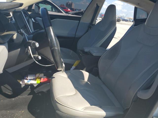 5YJSA1H11EFP52761 - 2014 TESLA MODEL S თეთრი ფოტო 7