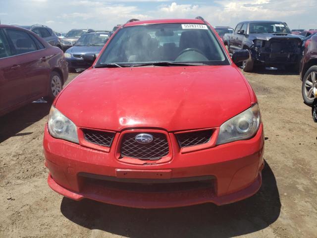 JF1GG67636H821696 - 2006 SUBARU IMPREZA 2.5I SPORTS WAGON RED photo 5