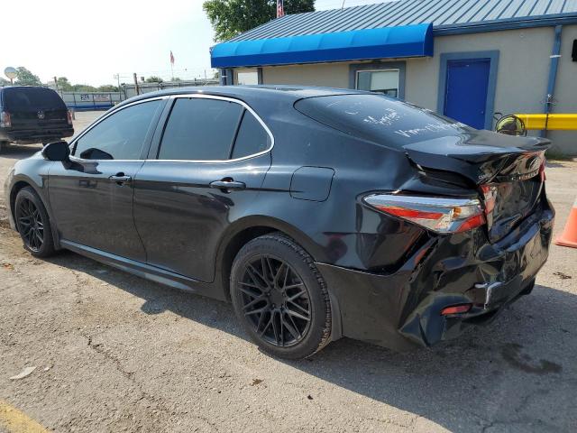 JTNB11HK7J3001160 - 2018 TOYOTA CAMRY L BLACK photo 2