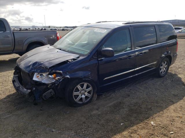 2C4RC1BG5CR317765 - 2012 CHRYSLER TOWN & COU TOURING 蓝色 照片 1