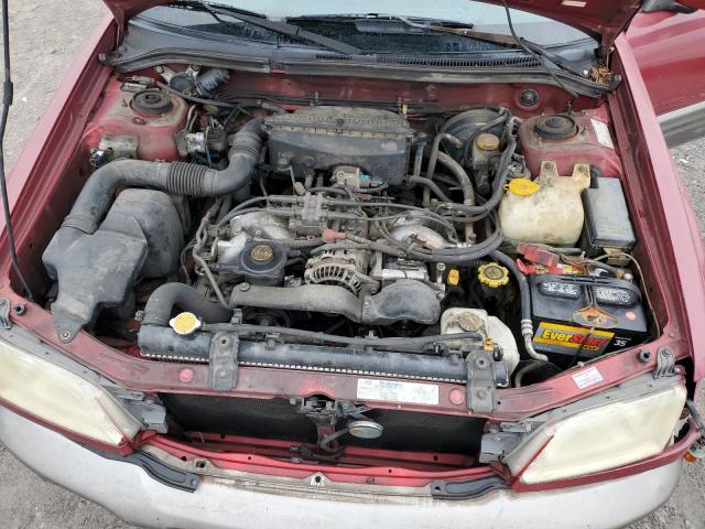 JF1SF65522H745499 - 2002 SUBARU FORESTER S BURGUNDY photo 11