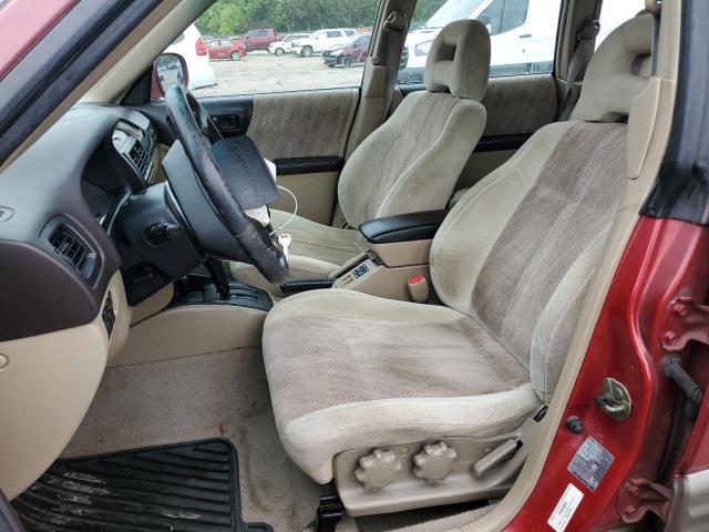 JF1SF65522H745499 - 2002 SUBARU FORESTER S BURGUNDY photo 7