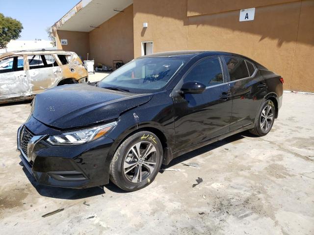 3N1AB8CV2NY304774 - 2022 NISSAN SENTRA SV BLACK photo 1