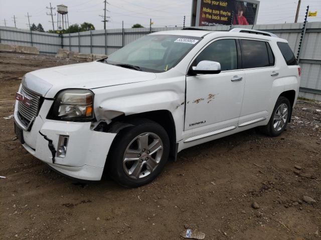 2GKALYEK7D6139192 - 2013 GMC TERRAIN DENALI WHITE photo 1