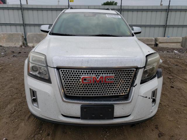 2GKALYEK7D6139192 - 2013 GMC TERRAIN DENALI WHITE photo 5