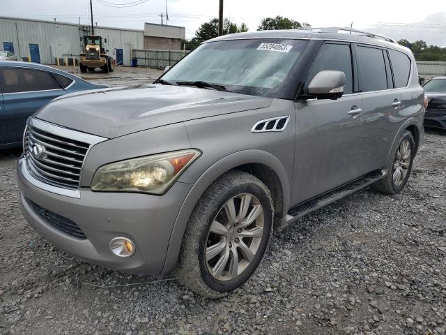 JN8AZ2NE1C9022104 - 2012 INFINITI QX56 GRAY photo 1