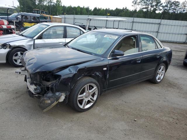 WAUAF78E46A093715 - 2006 AUDI A4 2 TURBO BLACK photo 1