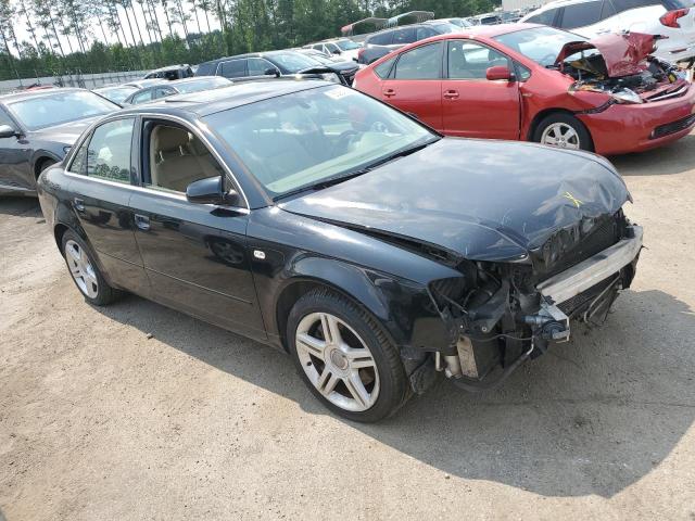 WAUAF78E46A093715 - 2006 AUDI A4 2 TURBO BLACK photo 4