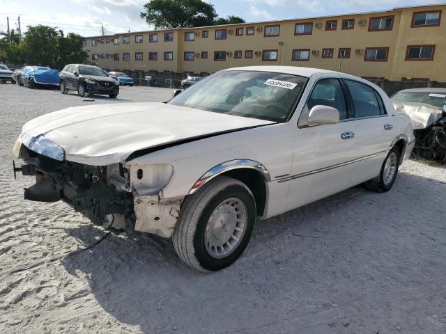 1LNFM81W8WY694216 - 1998 LINCOLN TOWN CAR EXECUTIVE Weiß Foto 1