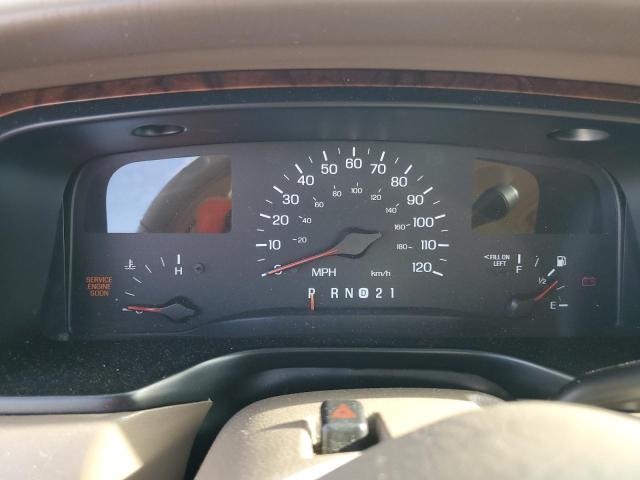 1LNFM81W8WY694216 - 1998 LINCOLN TOWN CAR EXECUTIVE Weiß Foto 9